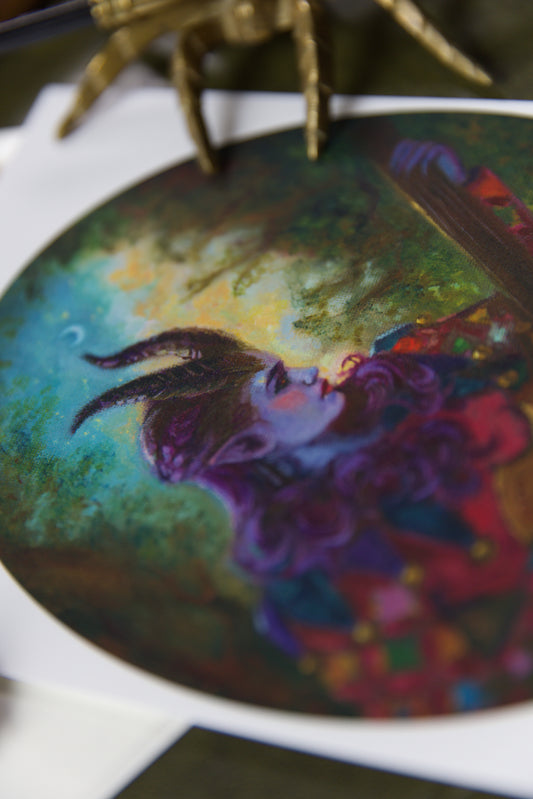 The Bard - Luxury Postcard Print A5