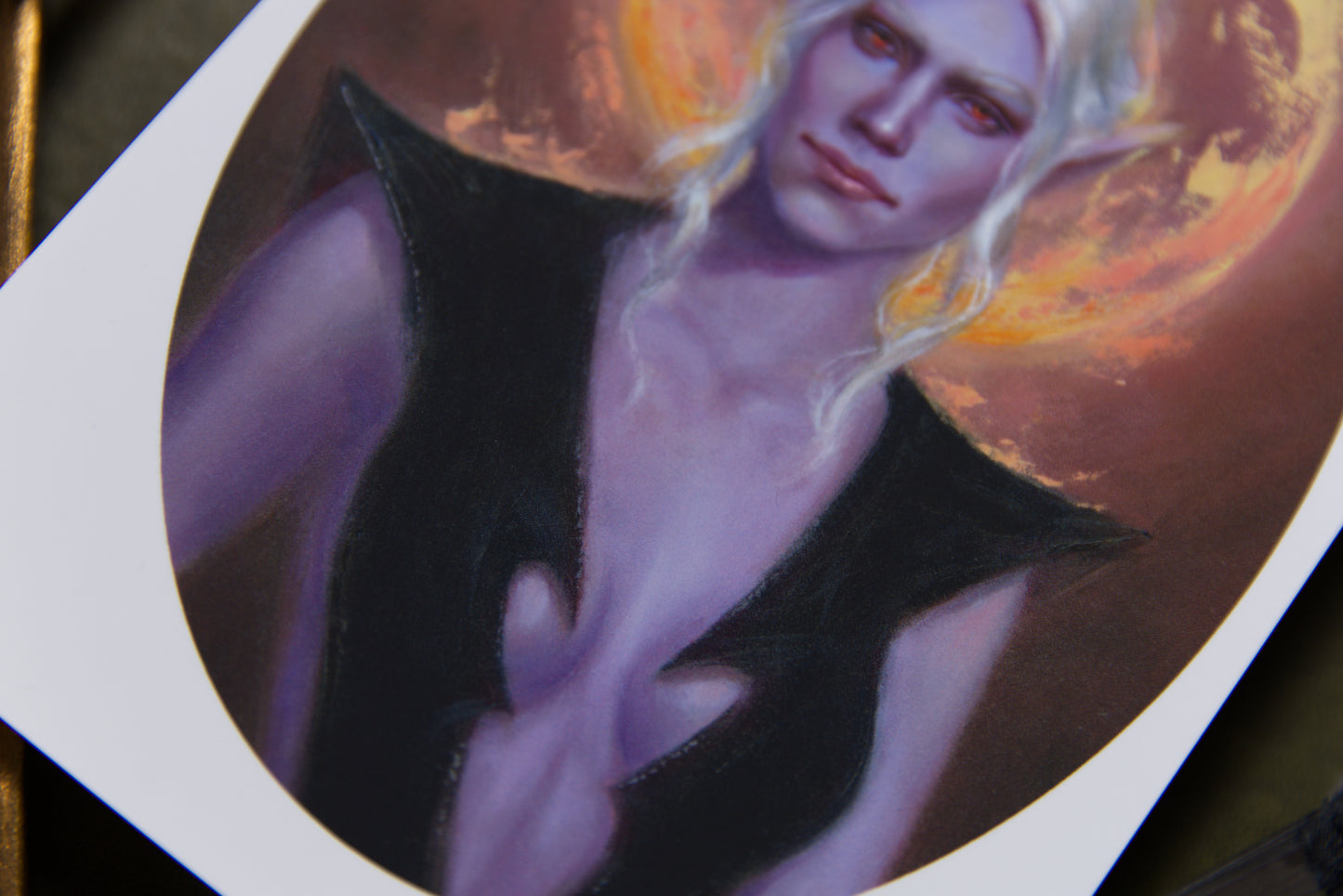 The Paladin - Luxury Postcard Print A5