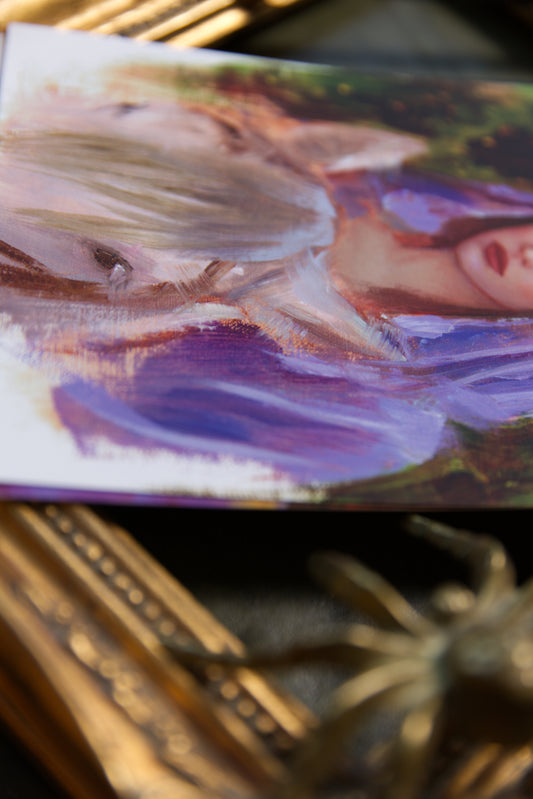 Noble Maiden - Luxury Postcard Print A5