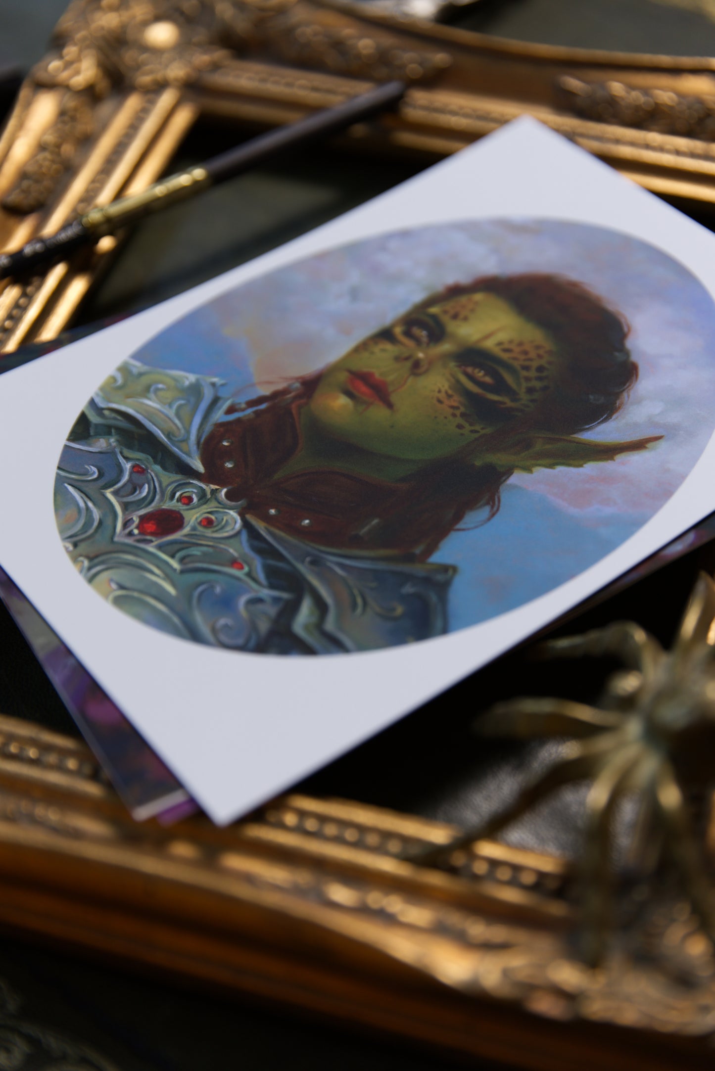 The Warrior - Luxury Postcard Print A5