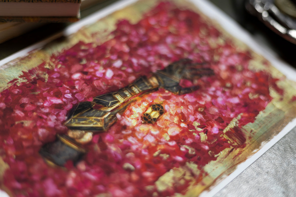 "The Card with No Name" - Print