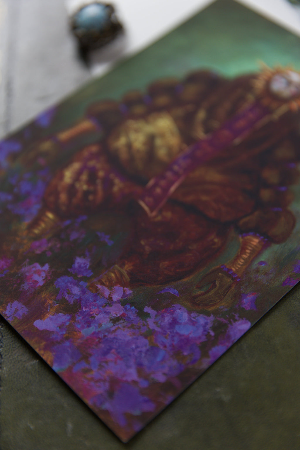 Giant Marshmallow - Luxury Postcard Print A5