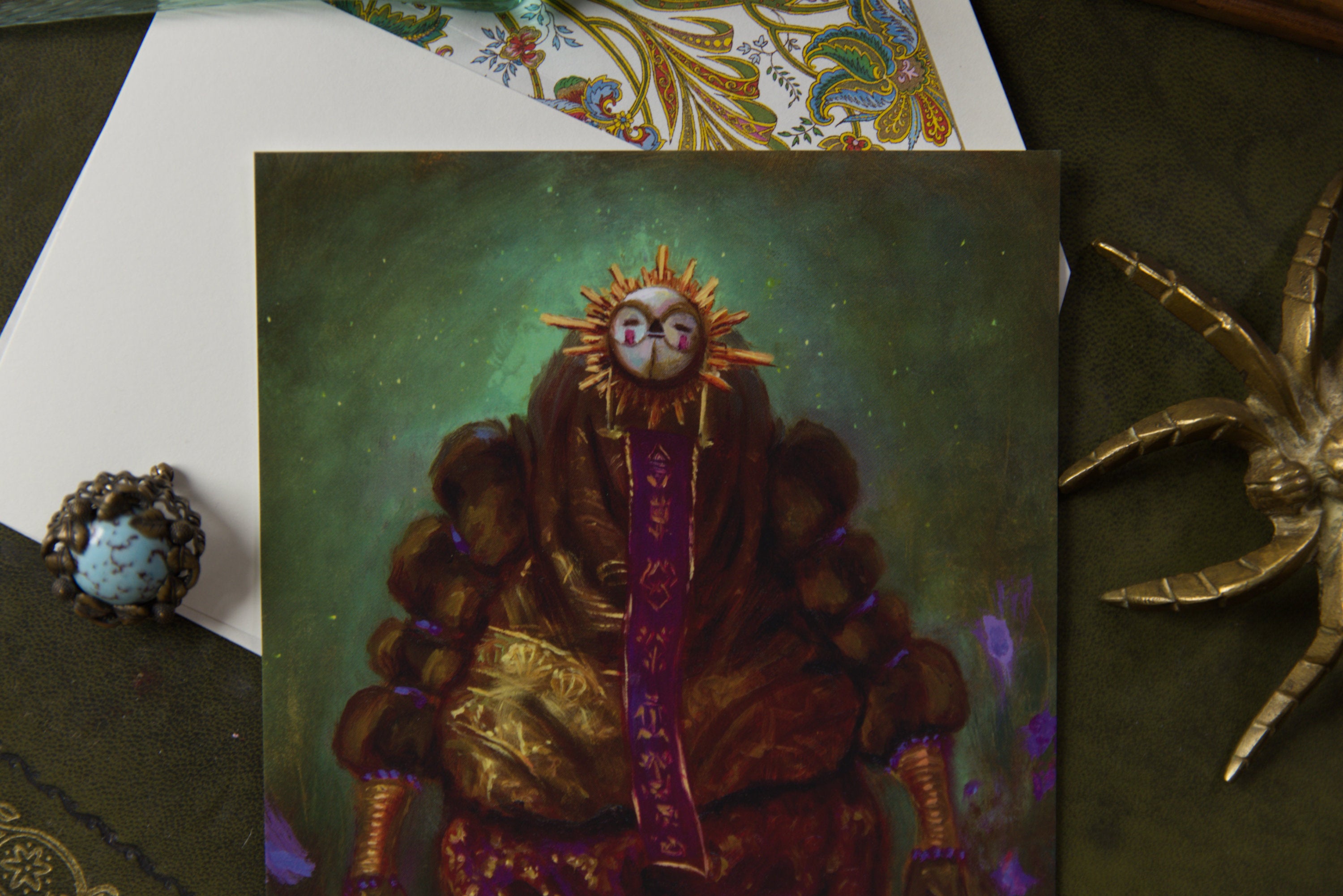 Giant Marshmallow - Luxury Postcard Print A5