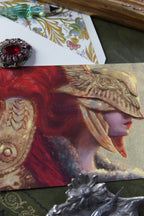 Red Flower - Luxury Postcard Print A5