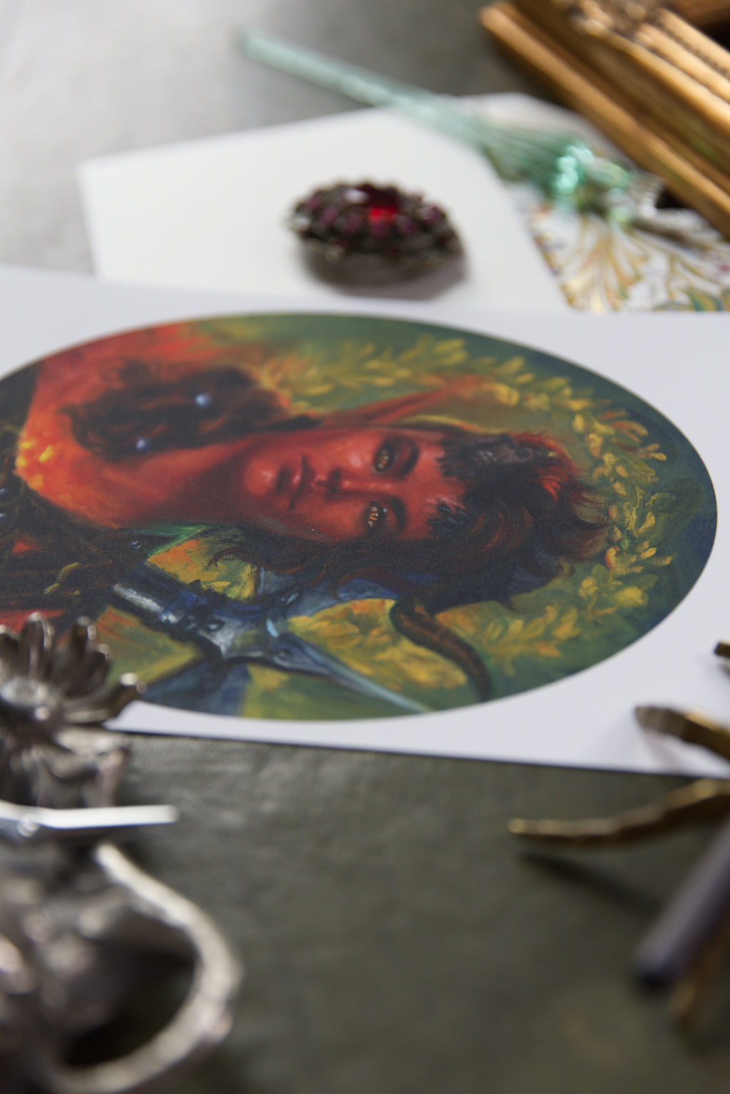 The Barbarian - Luxury Postcard Print A5