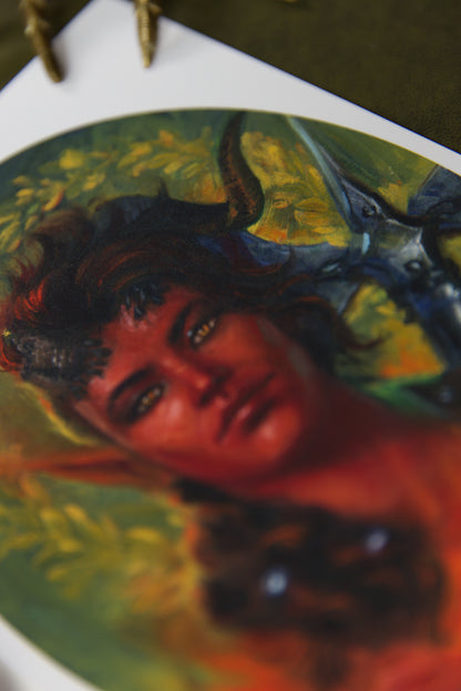 The Barbarian - Luxury Postcard Print A5