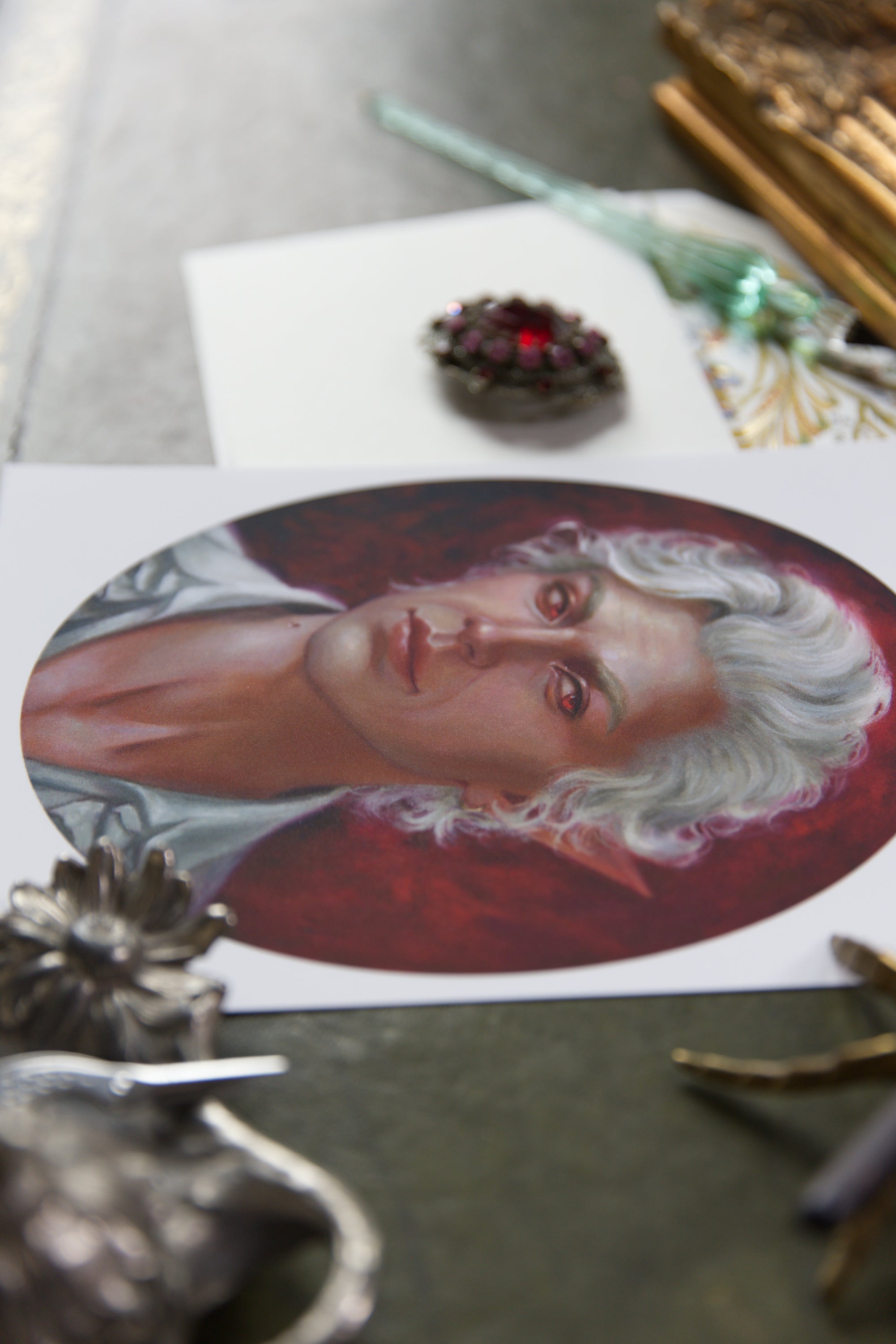 The Pale Elf - Luxury Postcard Print A5