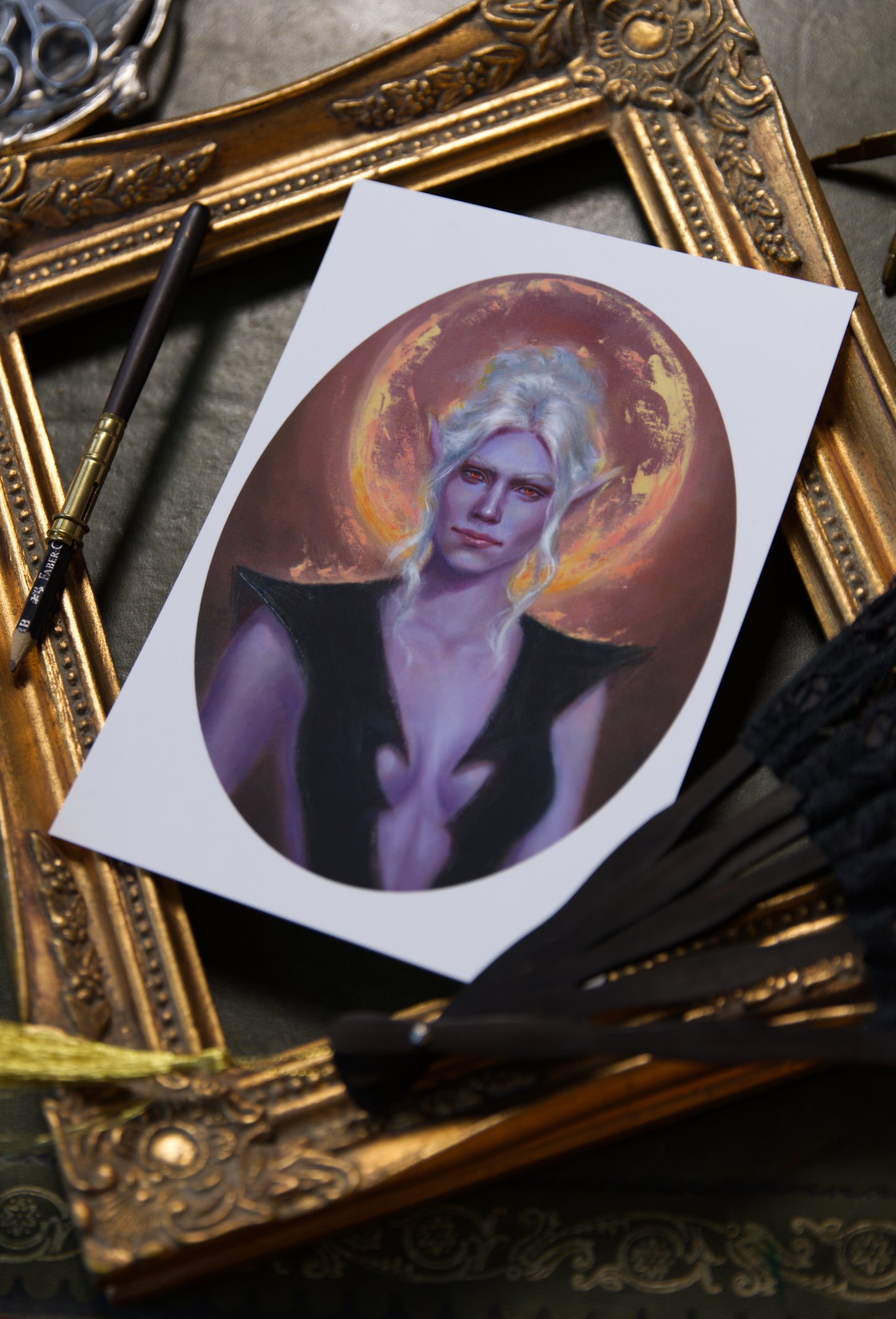 The Paladin - Luxury Postcard Print A5