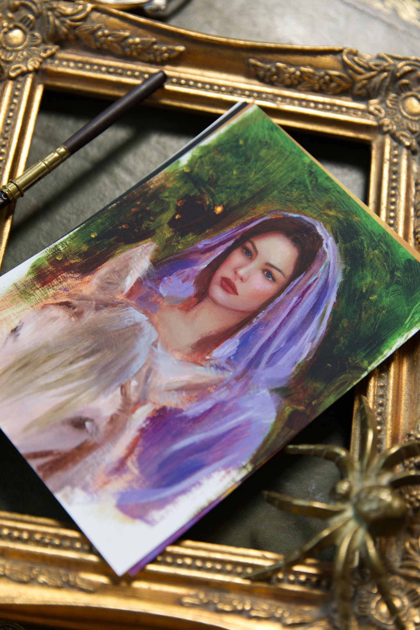 Noble Maiden - Luxury Postcard Print A5