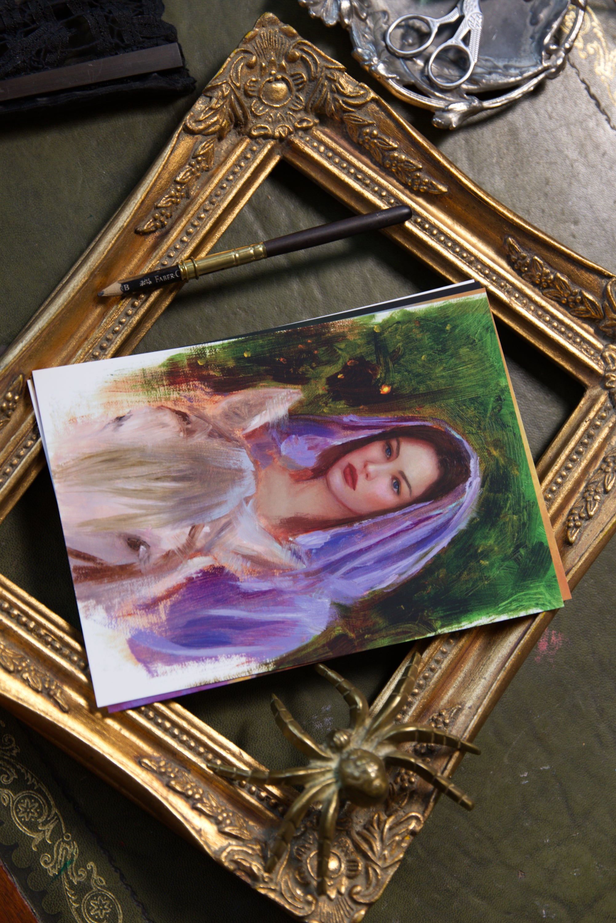 Noble Maiden - Luxury Postcard Print A5