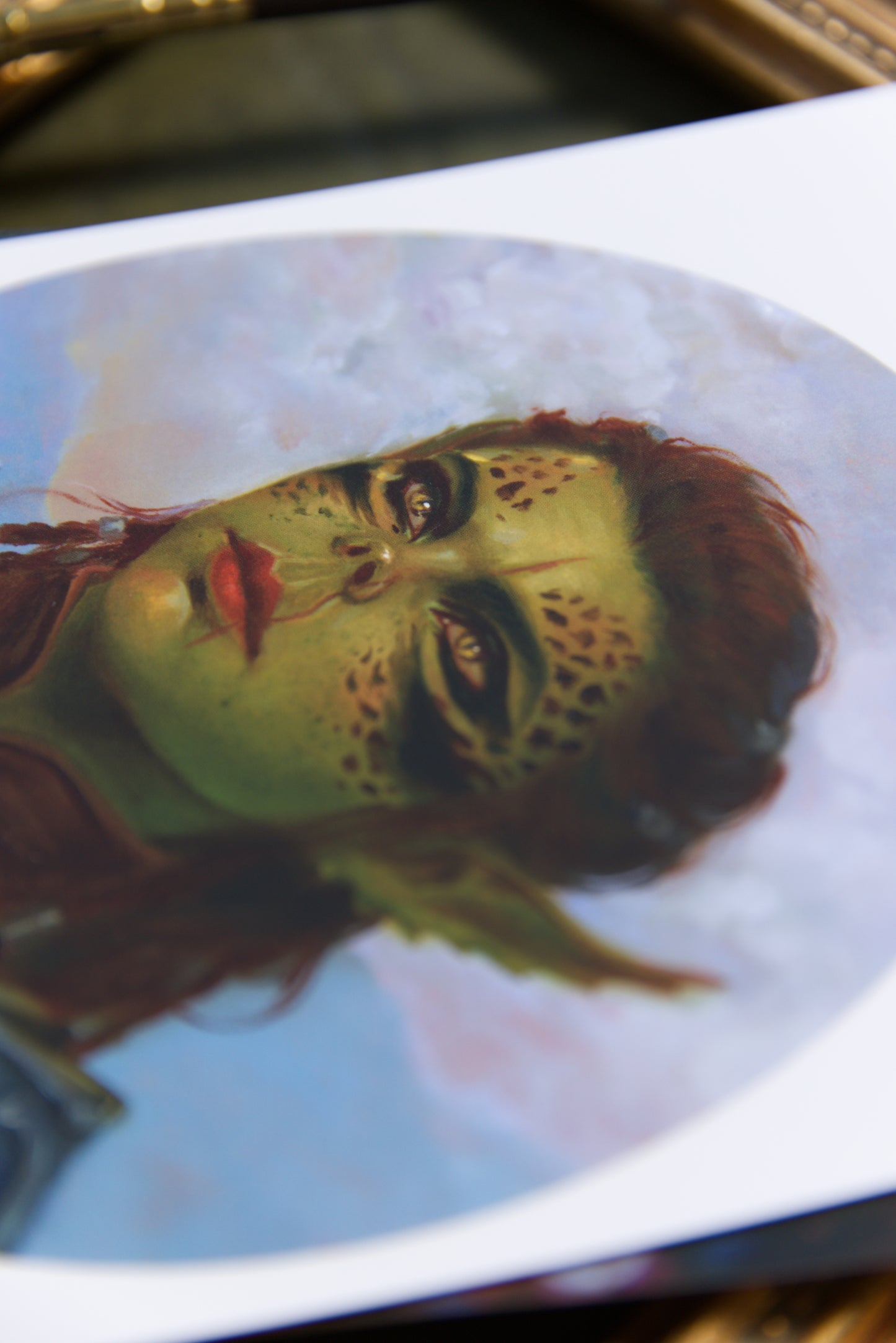 The Warrior - Luxury Postcard Print A5