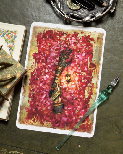 "The Card with No Name" - Print