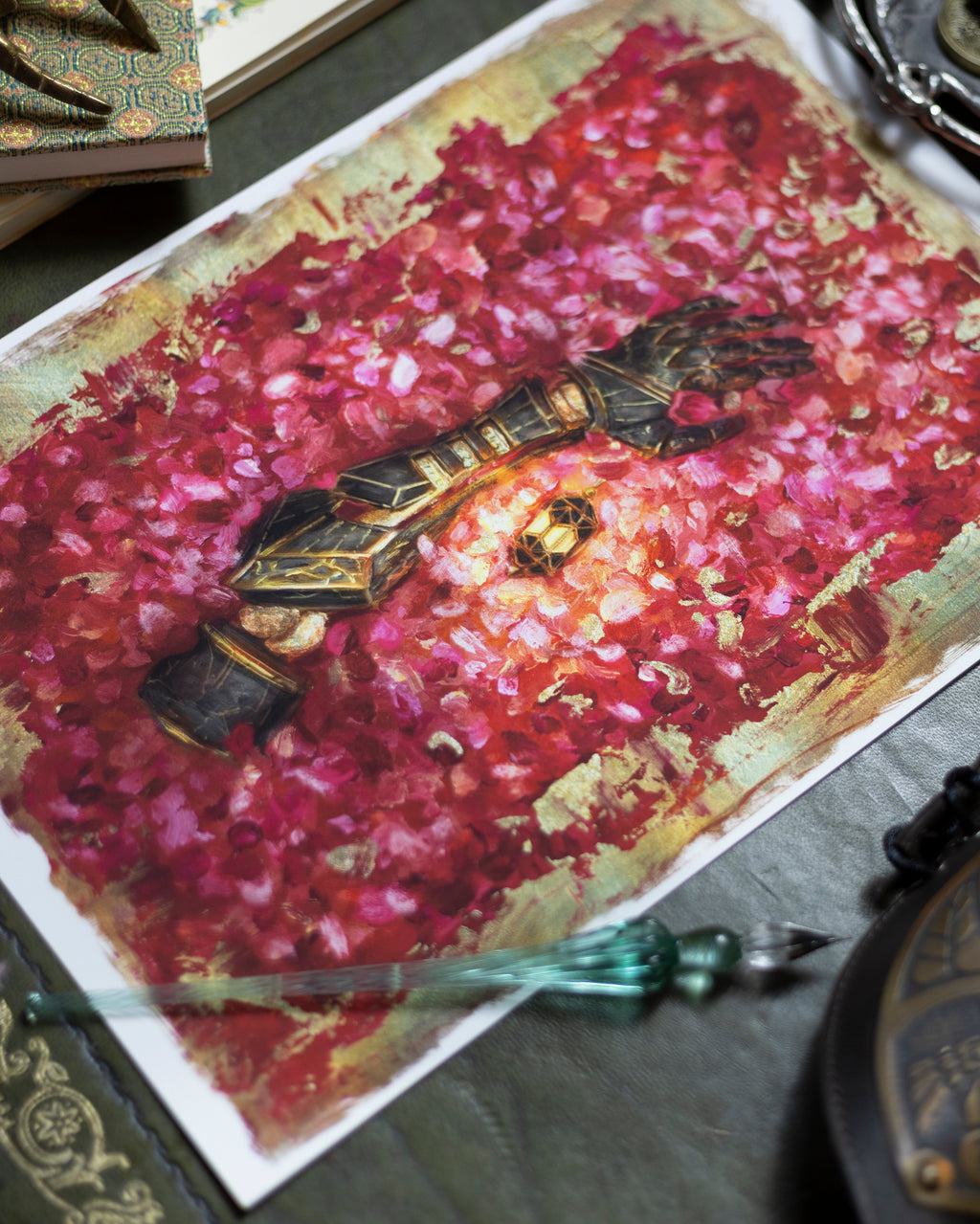 "The Card with No Name" - Print