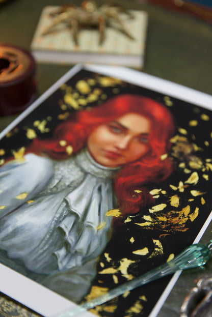 Burning Canvas - Poster - Open Edition