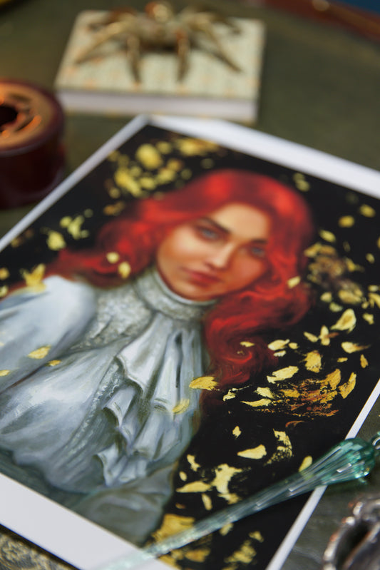 Burning Canvas - Poster - Open Edition