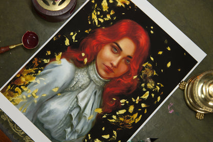 Burning Canvas - Poster - Open Edition