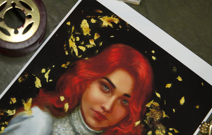 Burning Canvas - Poster - Open Edition