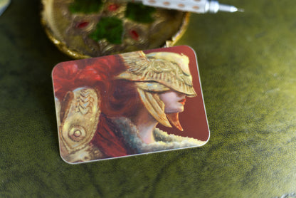 Red Flower - Sticker