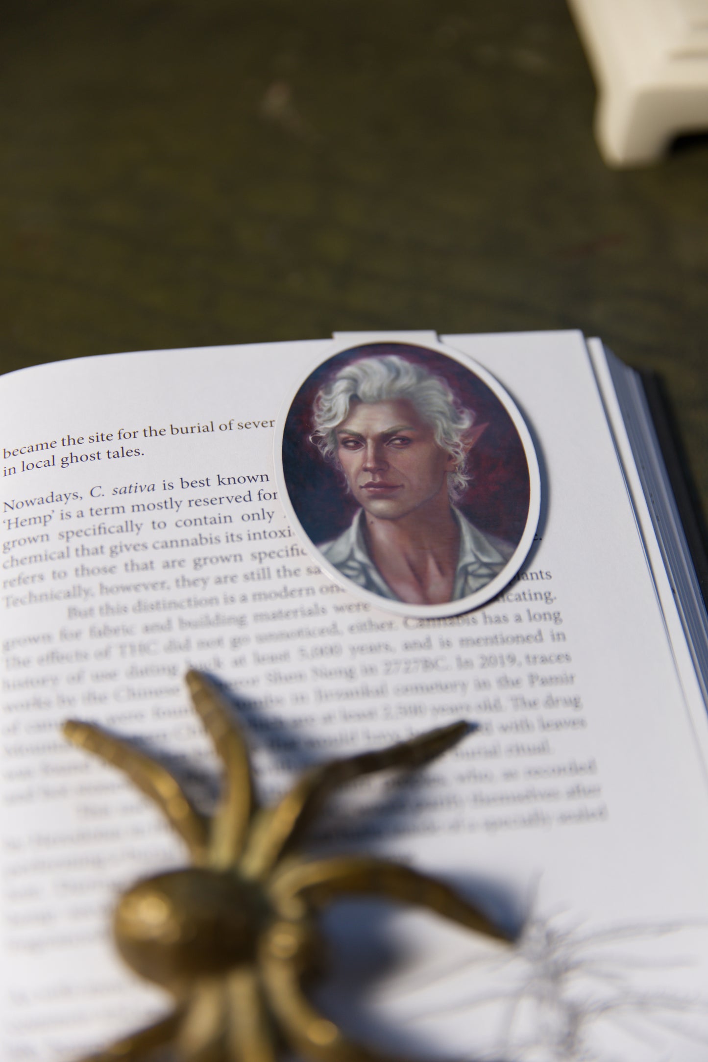 Magnetic Bookmark - The Pale Elf