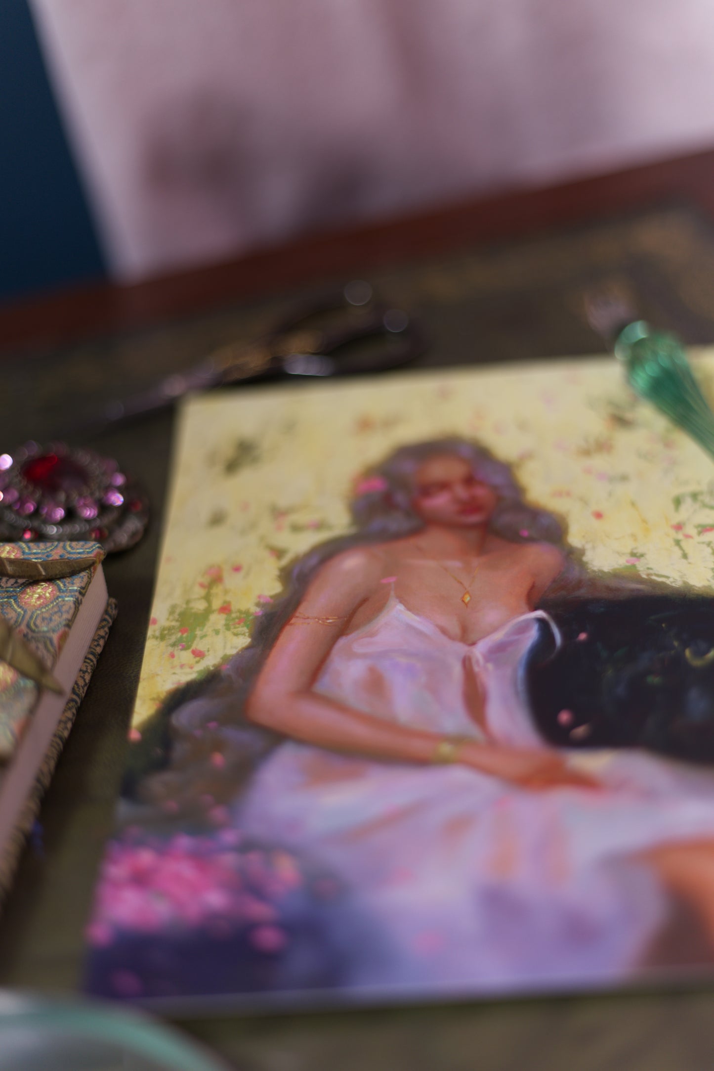 VIII. Strength - Luxury Postcard Print A5