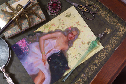 VIII. Strength - Luxury Postcard Print A5