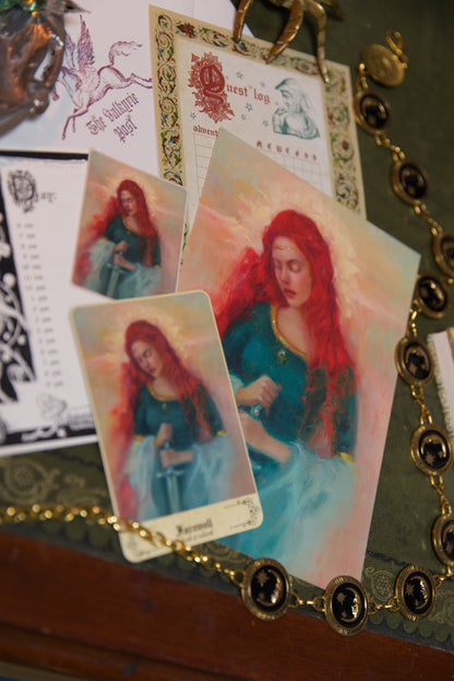 The Valkyrie Post - Postcard Print A5