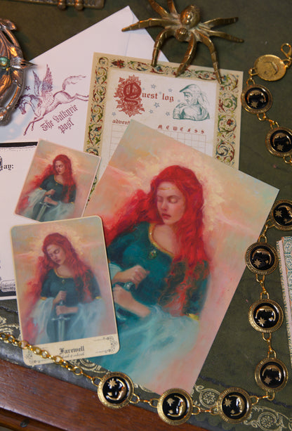 The Valkyrie Post - Postcard Print A5