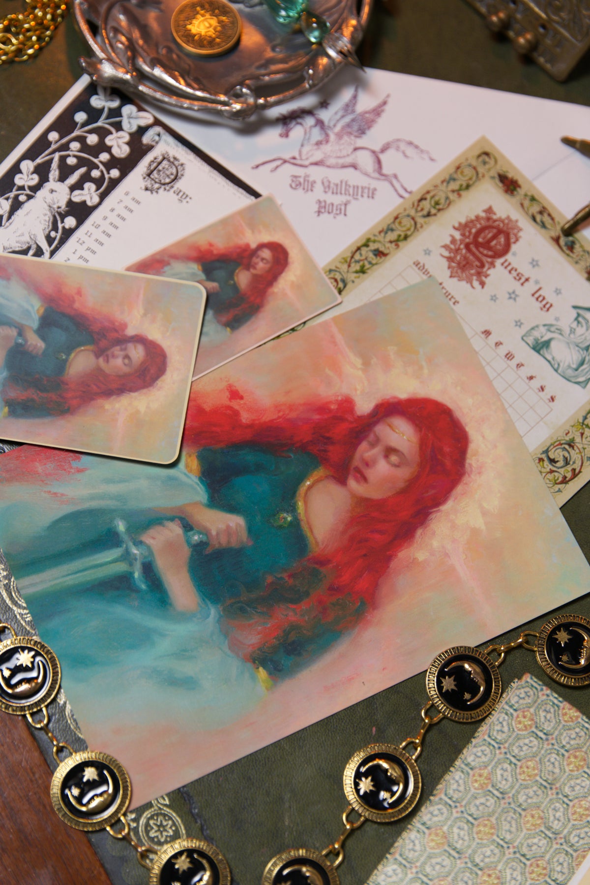 The Valkyrie Post - Postcard Print A5